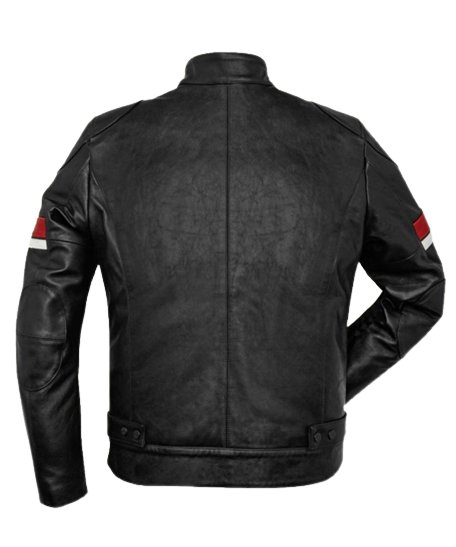 Mens-Black-Cafe-Racer-Red-and-White-Striped-Leather-Jacket