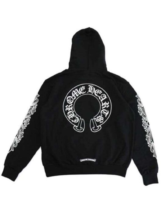 chrome hearts hoodie black