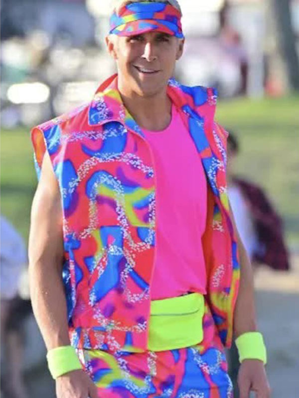 Barbie 2023 Ryan Gosling Rainbow Shirt